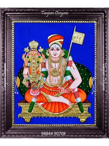 Ramanujar Tanjore Painting 